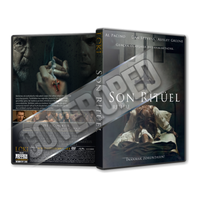 Son Ritüel - The Ritual - 2025 Türkçe Dvd Cover Tasarımı